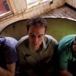 Phil Spirito, right, of Monroe, with members of his band Rex in the 1990s. (Alev Yasatan photo)