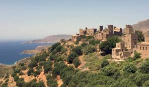 The fortified ghost town of Vathia, on Greeceâ€™s Mani Peninsula, was once as wild as our Wild West.