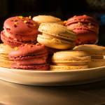 Two types of macarons sit on a dish on Oct. 17, at House Balthazar in Monroe. Lisa Laidlaw uses local ingredients for all of her creations. (Ryan Berry / The Herald)