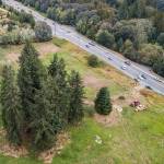 Cathcart Crossing project site along Highway 9 on Sept. 22, in Cathcart. (Olivia Vanni / The Herald)