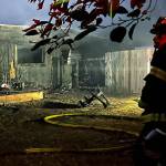 A fire at a duplex in Lynnwood injured one Thursday evening. (South County Fire)