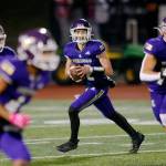 Kolton Matson and third-ranked Lake Stevens look like the team to beat in Class 4A after their 57-17 rout of top-ranked Glacier Peak. (Ryan Berry / The Herald)