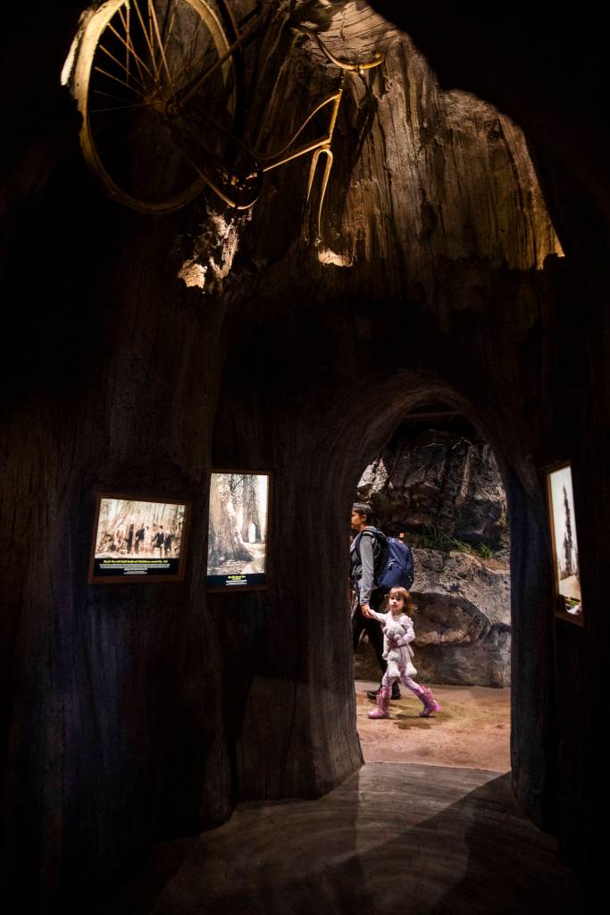 People explore the new areas at the Imagine Childrens Museum on Oct. 26, in Everett. (Olivia Vanni / The Herald)