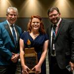 Dan Murphy, left, Mary Fosse and Rex Habner. (BadgleyPhotography.com / Snohomish & Island County Labor Council)