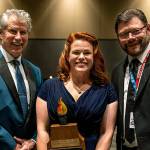 Dan Murphy, left, Mary Fosse and Rex Habner. (BadgleyPhotography.com / Snohomish & Island County Labor Council)