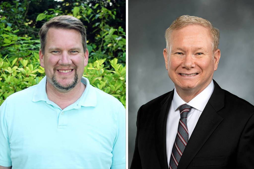 Sam Low, left, and Robert Sutherland.