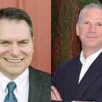 Brett Rogers, left, and Jason Cummings.