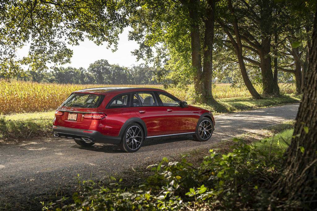 Extended length provides expansive cargo capacity in the 2022 Mercedes-Benz E 450 4Matic All-Terrain. (Mercedes-Benz)