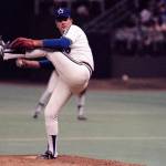 Seattle Mariners pitcher Gaylord Perry throws in his 300th Major League victory, a 7-3 win over the New York Yankees in May 6, 1982, inSeattle. (AP Photo/Barry Sweet)