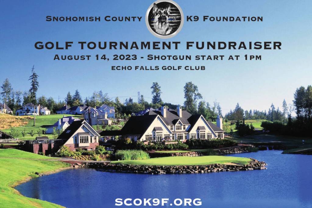 Upcoming fundraiser! - Photo courtesy of Snohomish County K9 Foundation