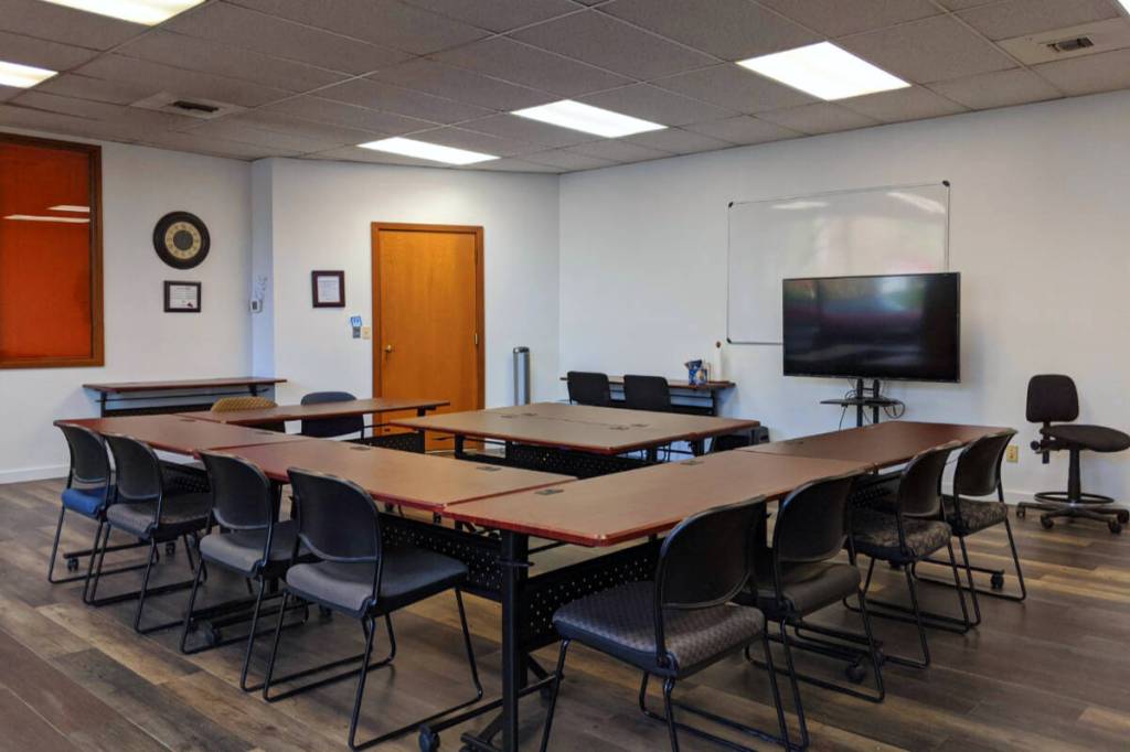 The Community Room at Village Community Services - Photo courtesy of Village Community Services.