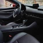 Upscale materials and quality construction highlight the 2023 Mazda3 hatchbacks elegant interior. (Mazda)