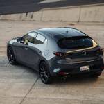 The 2023 Mazda3 hatchback has 20.1 cubic feet of cargo space that expands to 47.1 cubic feet with rear seats folded. (Mazda)