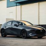 Mazda’s 2023 Mazda3 hatchback offers a choice of two engines, two-wheel or all-wheel drive, and an automatic or manual six-speed transmission. (Mazda)