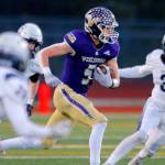 Lake Stevens receiver Cole Becker (Ryan Berry / The Herald)