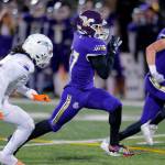 Limar totaled 897 yards and 15 TDs in the Vikings four state playoff games. (Ryan Berry / The Herald)