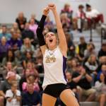 Lake Stevens setter Katelyn Eichert (Olivia Vanni / The Herald)
