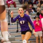 Lake Stevens libero Alyss Kelly (Olivia Vanni / The Herald)