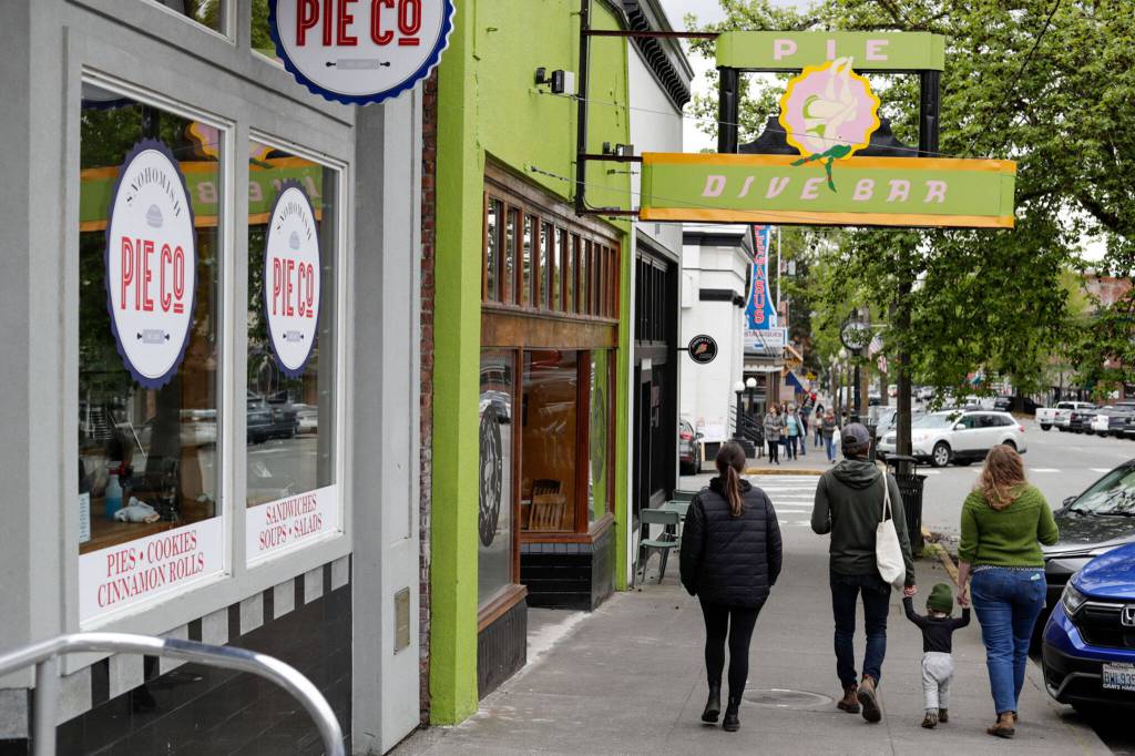 The newly opened Pie Dive Bar in May 17, in Snohomish. (Kevin Clark / The Herald)