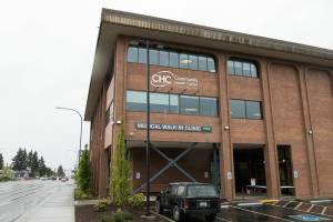The Community Health Center of Snohomish County central clinic location on Rucker Avenue on Saturday, May 2, 2020 in Everett, Wa.(Andy Bronson / The Herald)