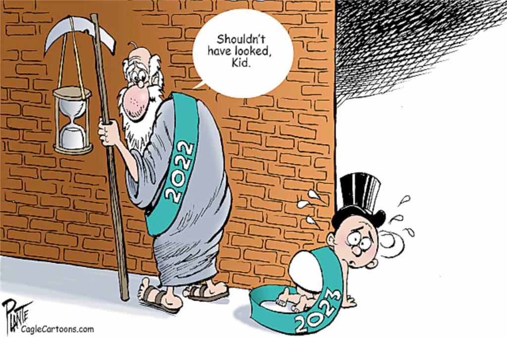 Happy 2023, Happy New Year, 2022, not good outlook