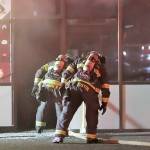 Everett firefighters responded to an early morning fire at a strip mall in the 10100 block of Evergreen Way. (Everett Fire Department)