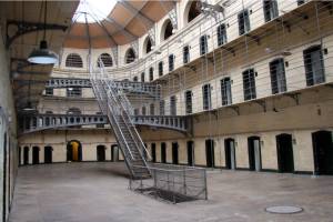 Many of those who fought for Irish independence were held or executed in Kilmainham Gaol.