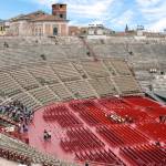 Veronas Roman arena is an impressive sight, with much of the stonework still intact.