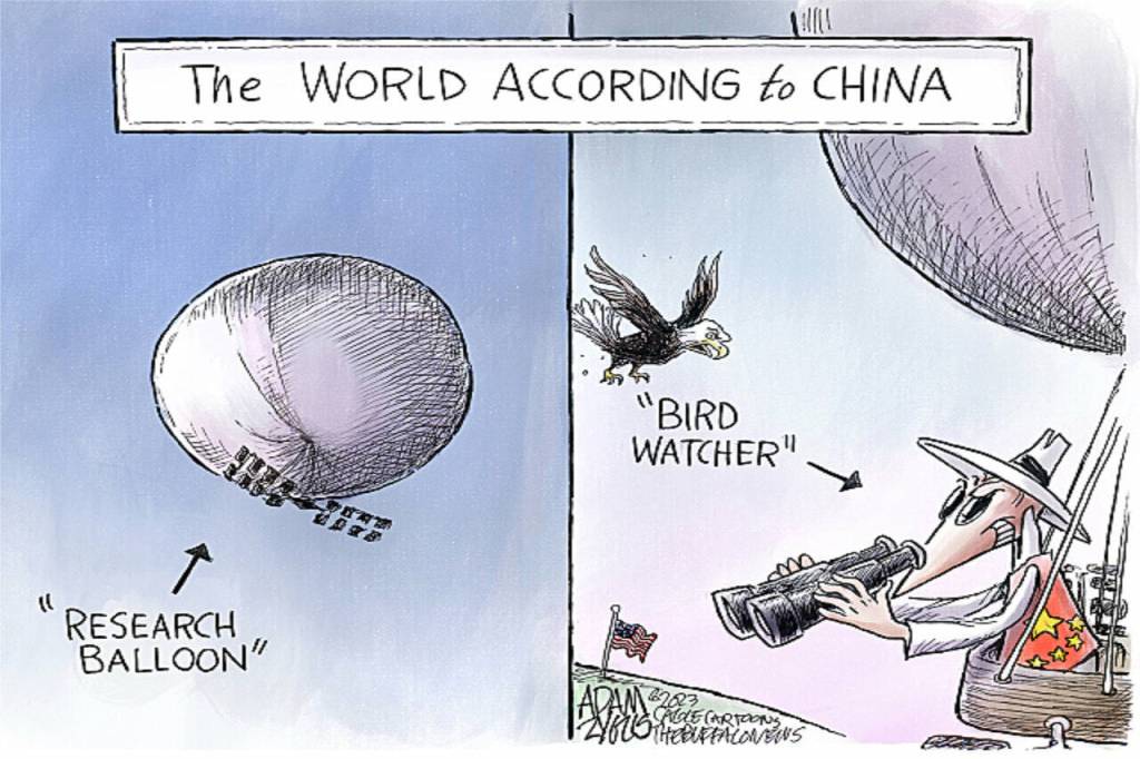 Fabruary 4, 2023: Chinese Balloon