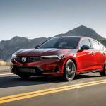 The five-passenger 2023 Acura Integra includes a cargo area with 24.3 cubic feet of room. (Acura)