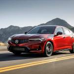 The five-passenger 2023 Acura Integra includes a cargo area with 24.3 cubic feet of room. (Acura)