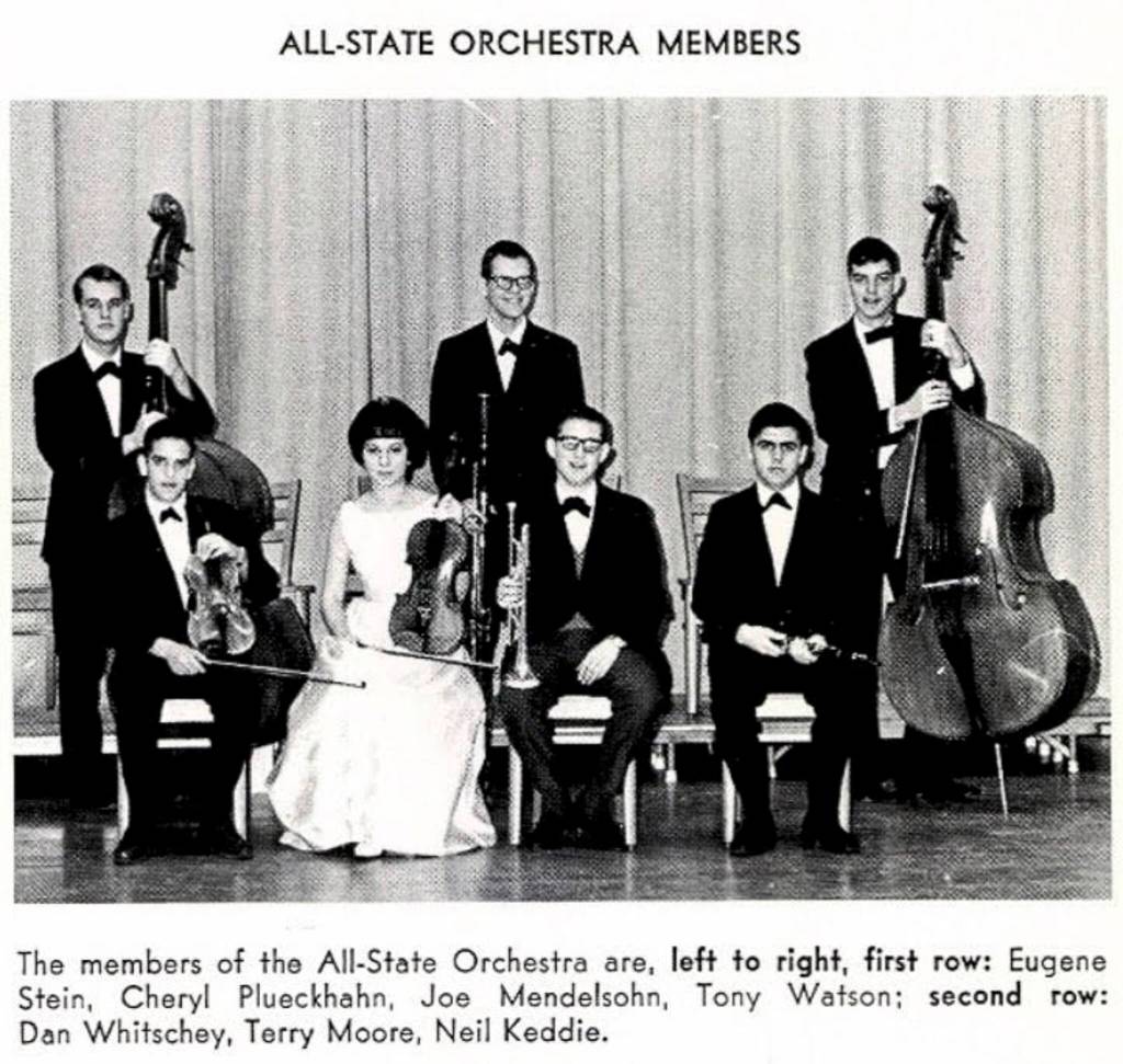 Cheryl Harris, then Cheryl Plueckhahn, pictured in a 1967 yearbook. (Family photo)