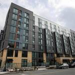 The Nimbus Apartments as seen Wednesday in downtown Everett. (Ryan Berry / The Herald)