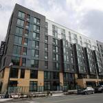 The Nimbus Apartments are pictured on Wednesday, March 1, 2023, in downtown Everett, Washington. (Ryan Berry / The Herald)