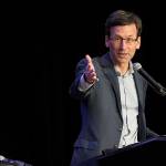 Washington Attorney General Bob Ferguson speaks Thursday, March 31, 2022 before Washington Gov. Jay Inslee signed a bill that creates a first-in-the-nation statewide alert system for missing Indigenous people — particularly women, in Quil Ceda Village, near Marysville, Wash., north of Seattle. The law creates a system similar to Amber Alerts, which are used for missing children in many states. (AP Photo/Ted S. Warren)