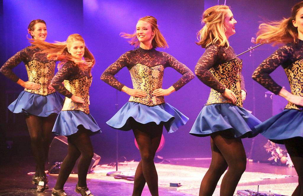 The Seattle Irish Dance Company will join Stark Raving Plaid at 7 p.m. Friday at the Marysville Opera House. (Eric Salas)
