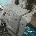 A still photograph taken from the surveillance cameras at Jomara Seafood in Miami, Florida, allegedly depict David Subil after selling stolen crab. (Western District Court of Seattle)