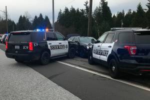 A man led police on a high speed chase through north Snohomish County on Thursday, Dec. 10, 2020.  (Snohomish County Sheriff's Office)