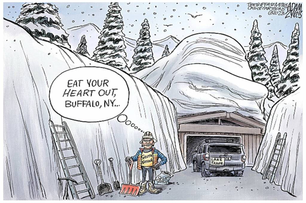 March 18, 2023: Lake Tahoe Snow