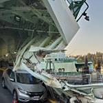 The Cathlamet made headlines when it crashed into pilings at Fauntleroy terminal on July 28, 2022. WSDOT launched an internal investigation to determine the cause of the collision. (Washington State Department of Transportation)