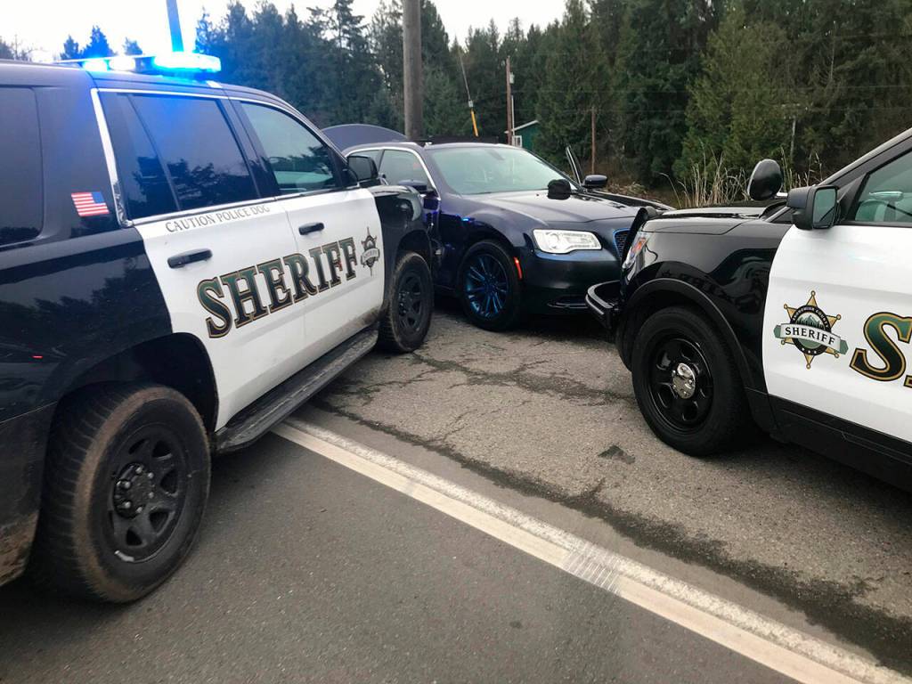 A man led police on a high speed chase through north Snohomish County on Dec. 10, 2020. (Snohomish County Sheriffs Office)