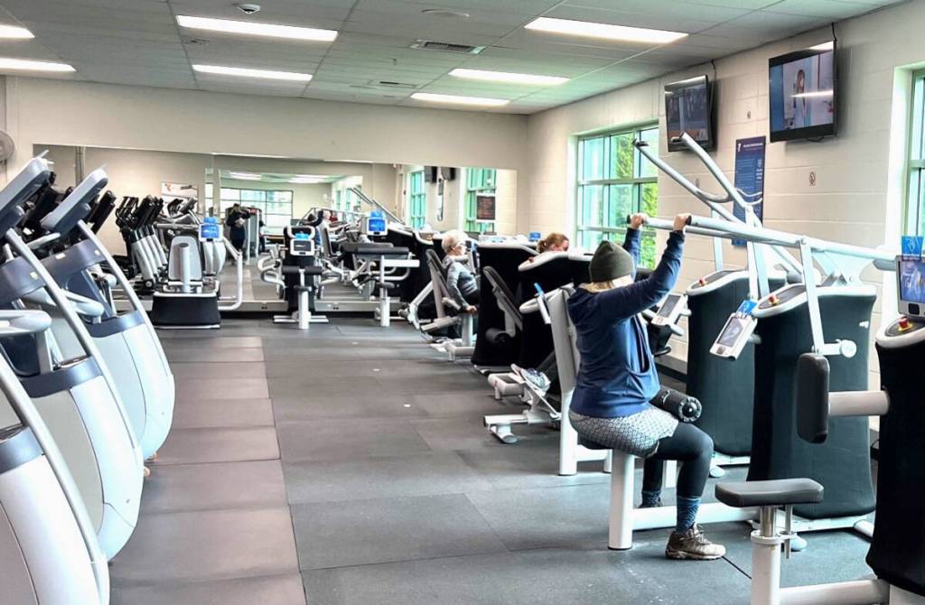 At the YMCA of Snohomish County, eGym is a 14-machine strength circuit that provides a full-body workout.
