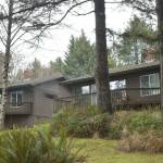 While most of the cabins give excellent views of the Pacific Ocean, multiple public viewing decks along the cliff side of Iron Springs Resort allows guests to bask in stunning views of the waves and the horizon. (Allen Leister / The Daily World)
