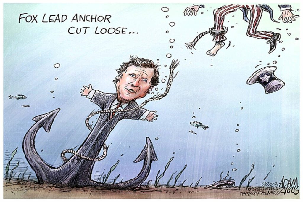 April 25, 2023: Fox Cuts Carlson