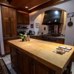The kitchen at High Rock Castle in Monroe. (Annie Barker / The Herald)