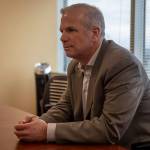 Snohomish County Prosecutor Jason Cummings in an interview with The Daily Herald in Everett, Washington on Monday, May 1, 2023. (Annie Barker / The Herald)
