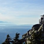 The Mount Pilchuck fire lookout offers sweeping 360-degree views of Puget Sound, the Olympic Mountains and the North Cascades. (Caleb Hutton / The Herald)