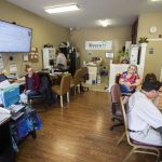 Inside the Everett Clubhouse on Monday, May 8, 2023 in Everett, Washington. (Olivia Vanni / The Herald)