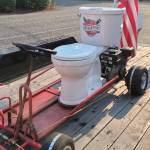 A go-kart parade float was stolen Saturday night from Stollwerck Plumbing & Sewer in Mukilteo. (Submitted photo)