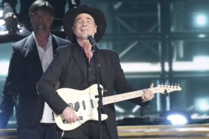 FILE - Clint Black performs "Killin' Time" during the 50th annual CMA Awards on Nov. 2, 2016, in Nashville, Tenn. Black turns 61 on Feb. 4. (Photo by Charles Sykes/Invision/AP, File)